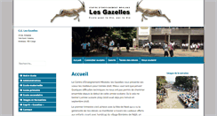 Desktop Screenshot of cegazelles.net