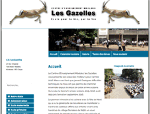 Tablet Screenshot of cegazelles.net